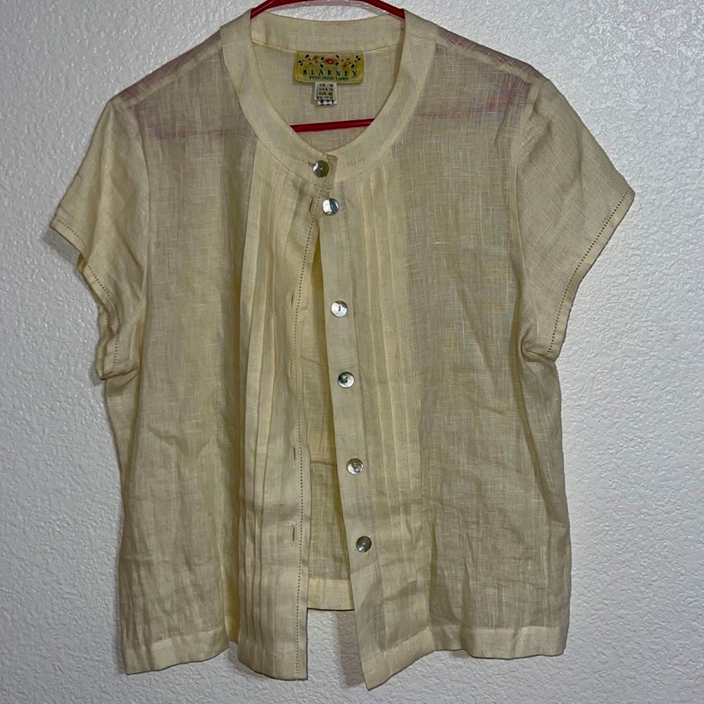 Blarney 100% Irish linen